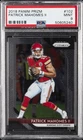 2018 PANINI PRIZM #102 PATRICK MAHOMES II PSA 9