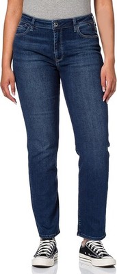 Mavi Damen KENDRA Jeans Hose High-Rise, Straight Leg, Dunkelblau, W27 L34 *M0106