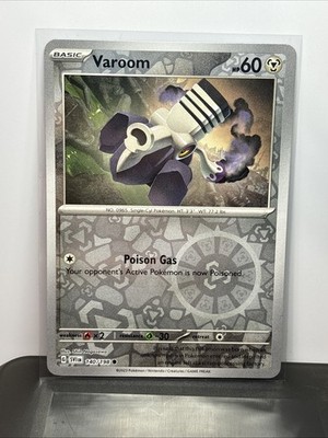 Varoom 140/198 Reverse Holo Common Scarlet & Violet - Pokemon TCG - Near Mint NM