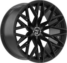 Alloy Wheels 20" Wolfrace 71 Wolfsburg GT6 Black Black For Cadillac XT5 16-24