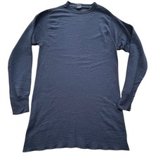 Duofold Base Layer Thermal Long John Shirt XL TALL Navy 2 Layer Wool Outer USA