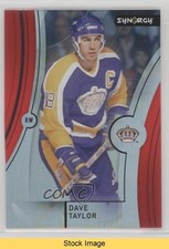 2021-22 Upper Deck Synergy Legends Red Dave Taylor #63 READ 1p1a