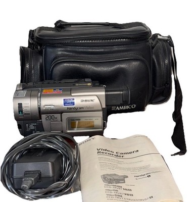 Sony Handycam CCD-TRV37 Hi8 8mm Video8 Video Camcorder With Accessories