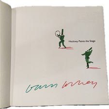 Product Image: Hockney Paints the Stage - Signed & Hand Embellished By David Hockney - 1st 1983