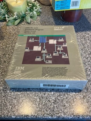 IBM PC 3270 Emulation Program Entry Level 1.10 on 3.5'' and 5.25 Disks - NOS