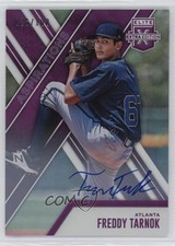 2017 Panini Elite Extra Edition Aspirations Purple 26/100 Freddy Tarnok Auto s3g