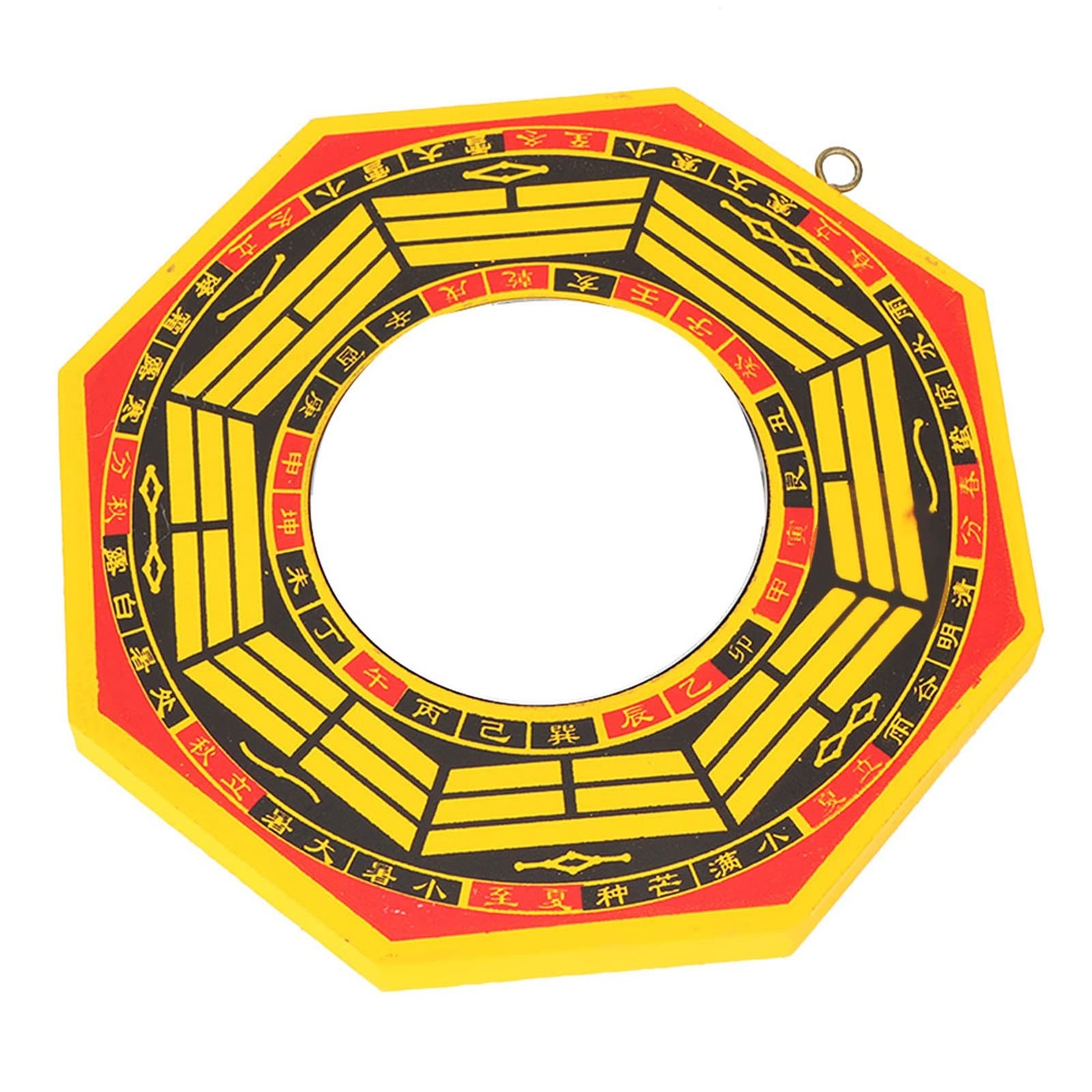 Health Gear Traditional Chinese Feng Shui Mirror, Lucky Concave Bagua Mirror ...