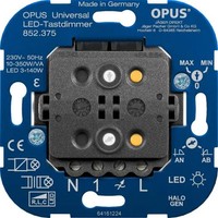 Opus Universal Tastdimmer FüR LED-, GlüH- Und Halogenlampen 10-350 VA