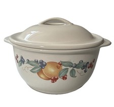 Corelle Coordinates Abundance 1.5 Quart Covered Stoneware Casserole Baker