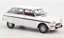 Citroen Ami Super 1974 1:18 Meije White Diecast Model Car | Norev