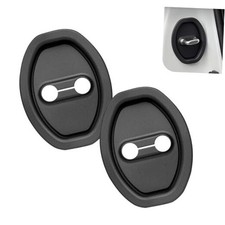 2 PCS Door Latch Protective Cover, Universal Self-Adhesive Door Lock Latch