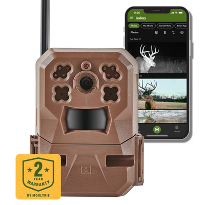 Moultrie Edge Cellular Trail Camera - Nationwide 4G Lte - Hd Video-Audio -