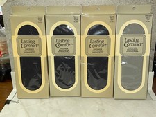 4-pack of vintage Lasting Comfort Daysheer Pantyhose - Size C NOS 