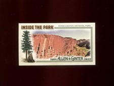 2022 Topps Allen & Ginter Inside the Park Mini ITP-24 Kings Canyon National Park