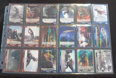 2025 TCG Godzilla vs. Godzilla Card Game COMPLETE SET of 18 ''Rare'' R Foil Cards