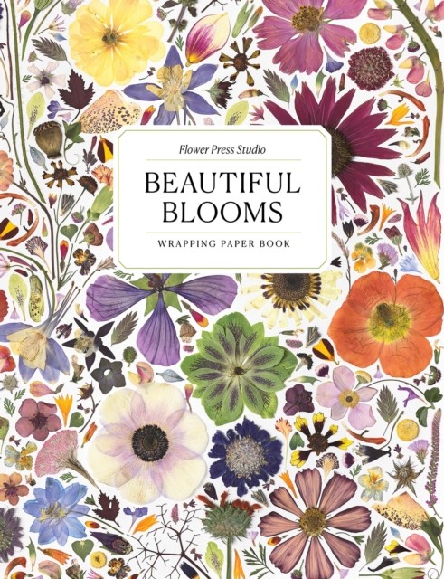 Beautiful Blooms Wrapping Paper Book by Keith Kralik (Paperback Book)