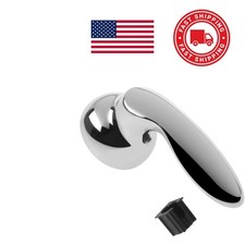 Shower Faucet Handle Kit Polished Chrome Classic Style Easy Installation