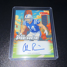 Panini 2022 Mosaic Alec Pierce RS-AP Colts Rookie Scripts Autograph Card