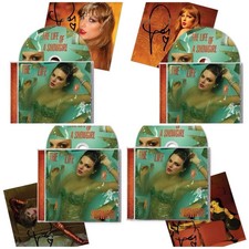 Taylor Swift Life of a Showgirl CD + Hand Signed Photo 1, 2, 3, or 4 In-Hand