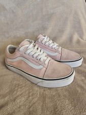 VANS Old Skool Women's Size 6 Pink Suede Low Top Skate Shoes Sneakers