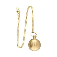 Pendule divinatoire en bronze