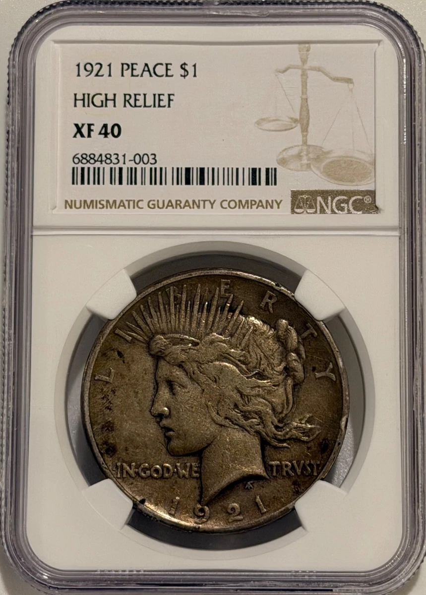 XF 40 Graded Peace Dollars (1921-1935) for sale | eBay