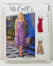McCall's Women's Dress Cup Sizes Uncut Pattern M8103 RR Plus Sizes 18W-24W B1
