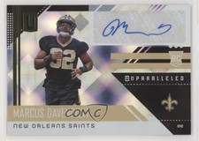 2018 Panini Unparalleled Rookie Signatures Marcus Davenport #299 Auto 0a3