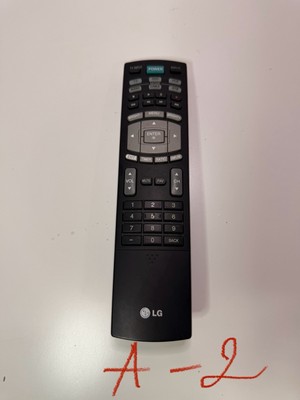   LG Universal Remote Control   Multi-Device TV/DVD/VCR   Untested. (A2)