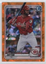 2020 Bowman Chrome Draft Sapphire Edition Orange 13/25 Quin Cotton #BD-104 0ck5