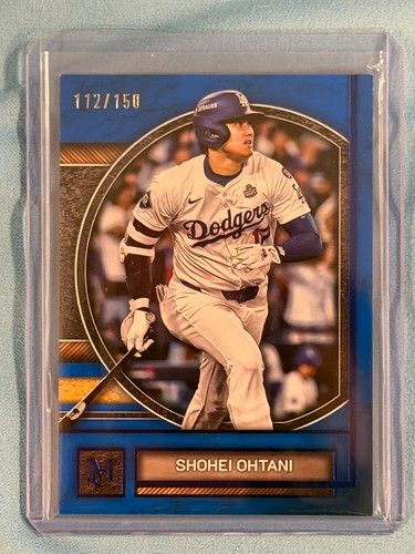 2025 TOPPS MUSEUM COLLECTION SHOHEI OHTANI /150 DODGER BLUE COLOR MATCH