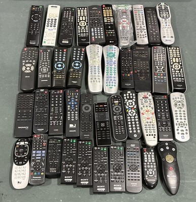 **Lot of 41** Assorted Remote Controls Comcast Sony Toshiba GE LG Philips & More