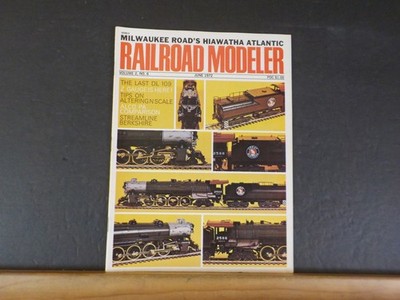 Railroad Modeler 1972 June  Milw Rd Hiawatha Atlantic Last DL 109 Allco PA Compa