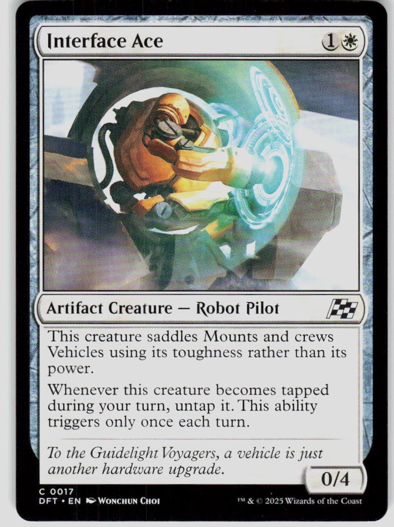 Interface Ace 17 Aetherdrift Magic the Gathering