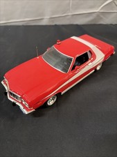 GreenLight Starsky & Hutch 1976 Ford Gran Torino 1:18 Diecast Car Red & White
