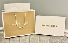 MICHAEL KORS SHOPPING GIFT BAG, BOX, TISSUE Bag Size 8 x 10 x 4 NEW