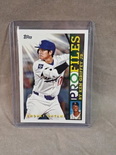 Shohei Ohtani 2026 Topps ProFiles TP-1 Dodgers Insert Ken Griffey Jr