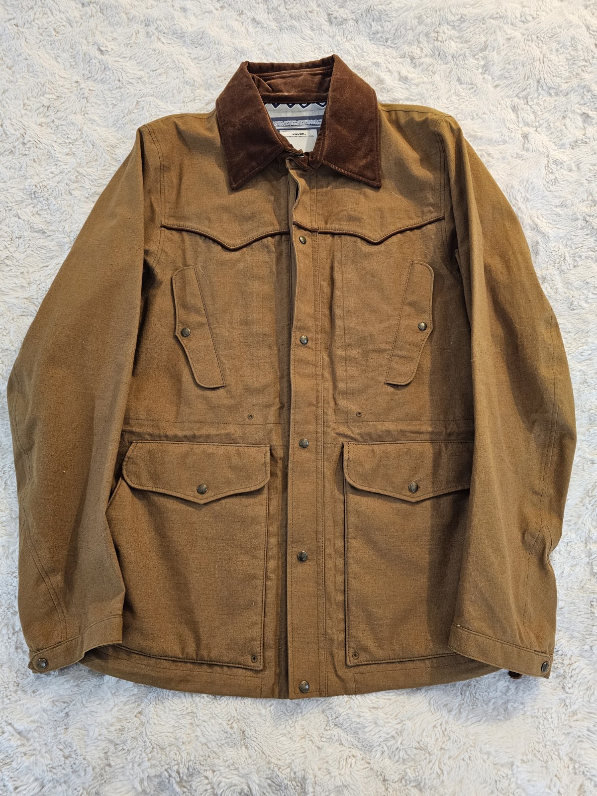 EXTREMELY RARE. Visvim. Chieftain 3L Jacket S/S 1… - image 1