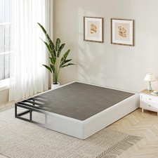 9 Inch King Size Box Spring Mattress Foundation Heavy Duty Steel Frame Bed Base
