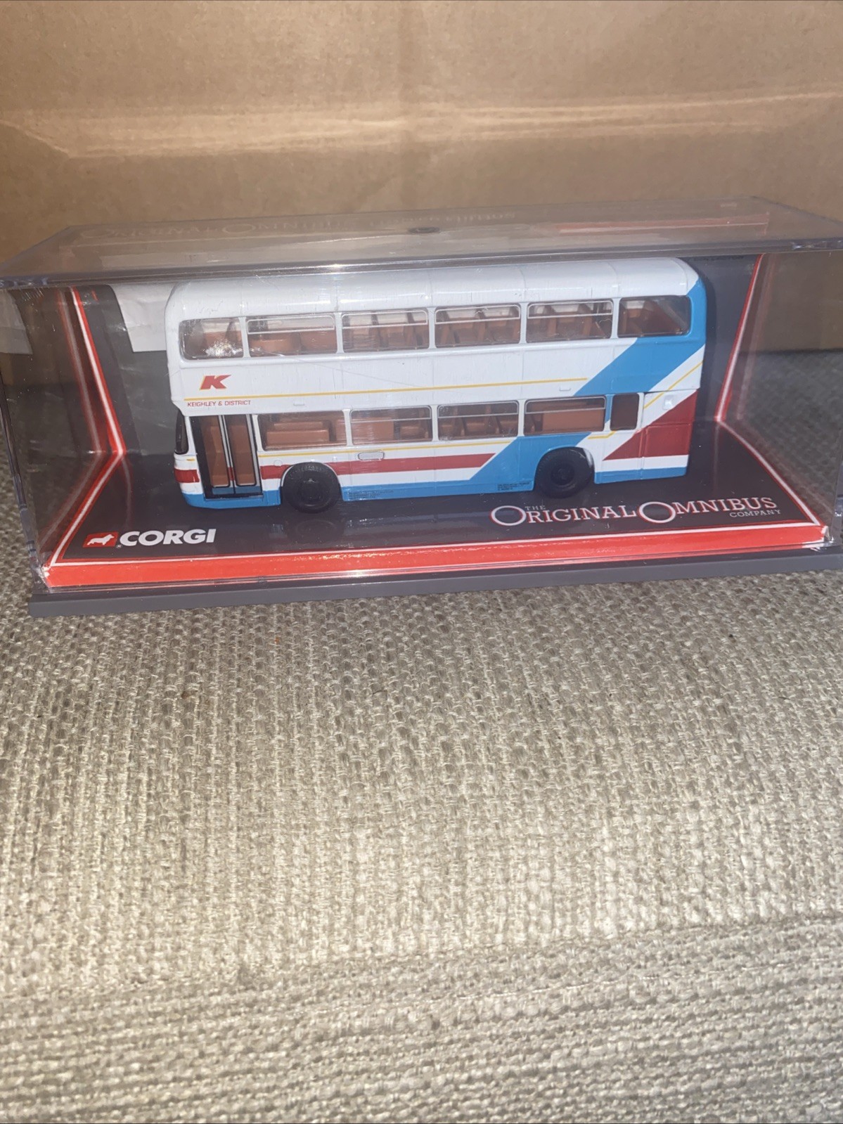 Corgi 43004 Leyland Olympian ECW Keighley & District 1:76 Scale - Boxed MINT