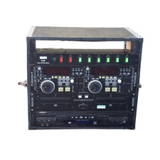Pro DJ Rack System – Denon DN-2600F Dual CD Player, Kam KLS9, Sunfly Karaoke.