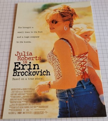 AK Filmplakat: JULIA ROBERTS im Film ''ERIN BROCKOVICH'' #3199