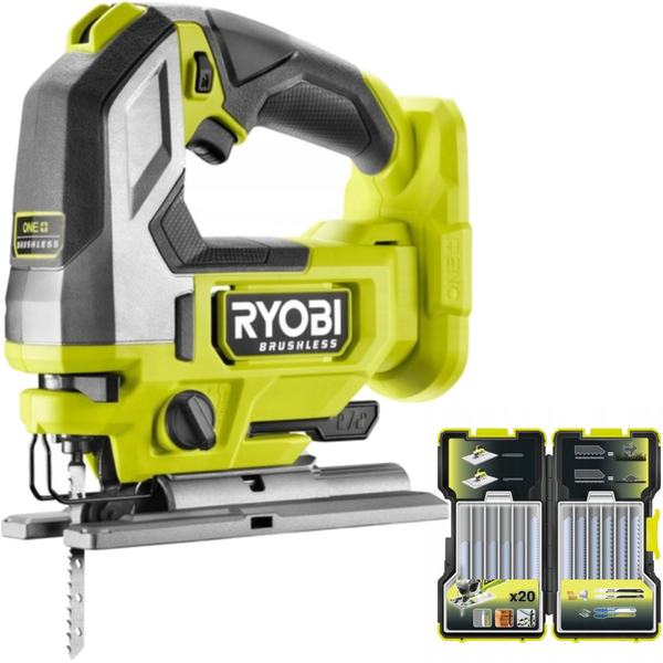 Ryobi Akku-StichsäGe RJS18BL-0 18V One+ 10Er-Set SäGebläTter-image