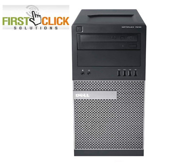 FCS Dell OptiPlex Tower Computer PC Core i7 32GB RAM 2TB HDD/SSD Windows 10 PC
