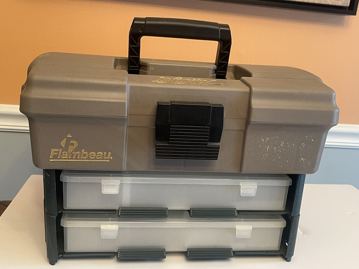 Retro Flambeau Infinity Series Tackle Box