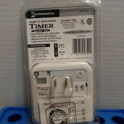Intermatic Lamp Appliance Electrical Timer Program Lights Model