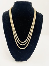 Vintage Vendom Gold Tone Necklace 28?