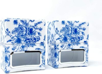 Set of 2 Electric Plug In Diffusers: HomeWorx by Harry Slatkin (Blue Toile)