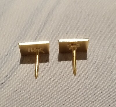 2 Vintage 1995 IBM Hundred Percent Club Collectible 1/10 10K Gold