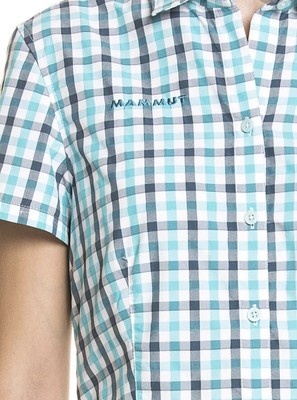 Mammut Hemd Bluse, Blau Weiss , M , 36 /38,NP 70 , UV Schutz  , Neu